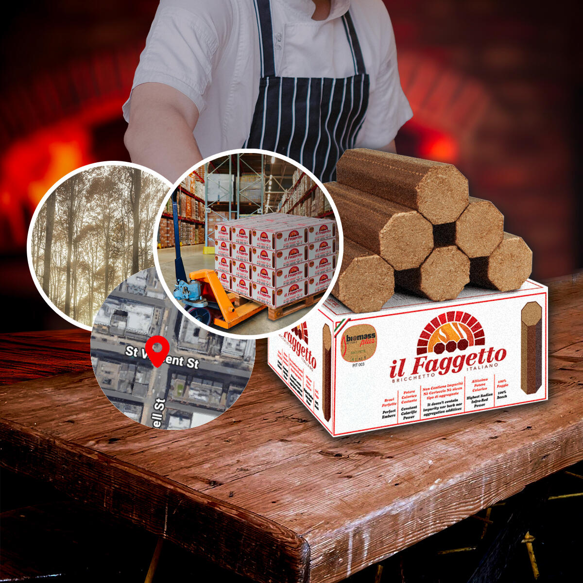 Wood+Fuel+Delivered+to+a+Pizzeria+in+Glasgow+G2