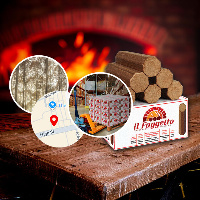 The Best Pizza Oven Wood Fuel  Delivered to a Restaurant in Oxford OX1