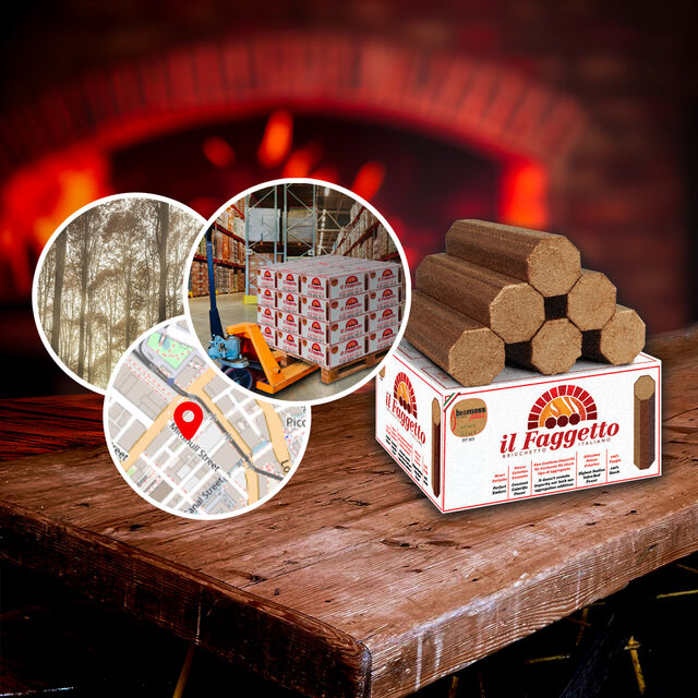 Wood Fuel Delivered to a Pizzeria in Manchester M1