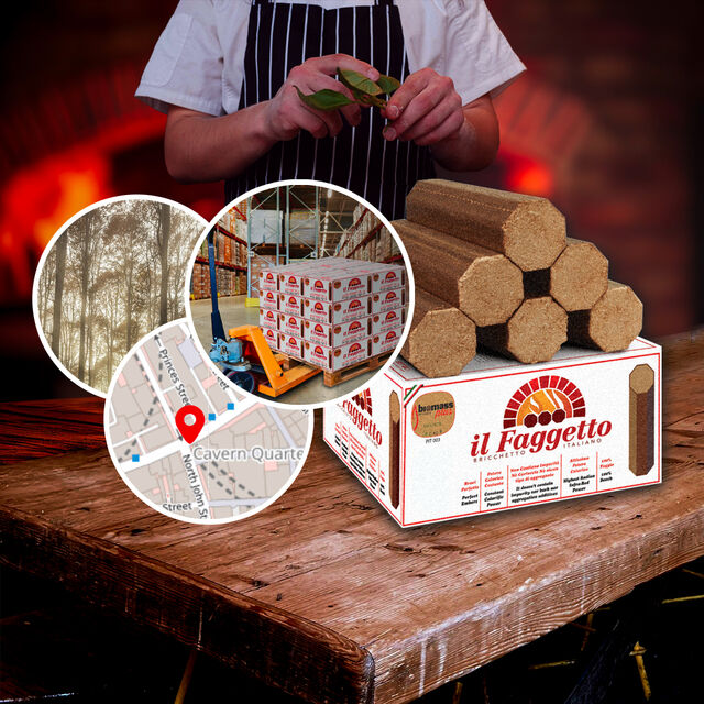 Wood Fuel Briquettes Delivered to Liverpool L2